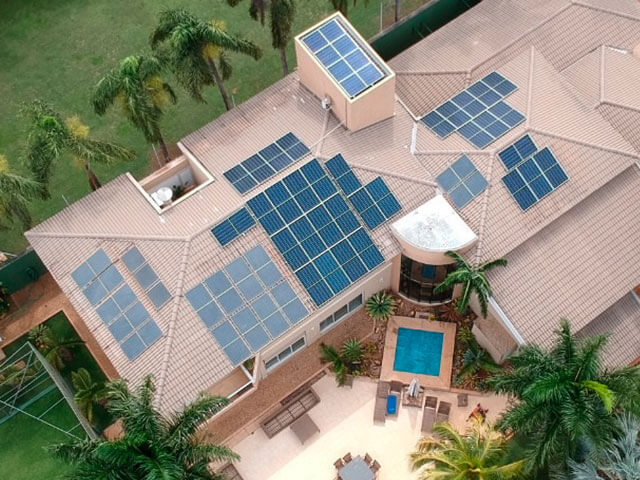 Instalação fotovoltaica — Bauru (SP) – Residencial