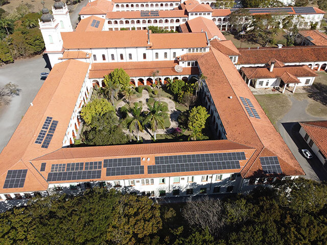 Instalação fotovoltaica — Agudos (SP) – Seminário de Agudos