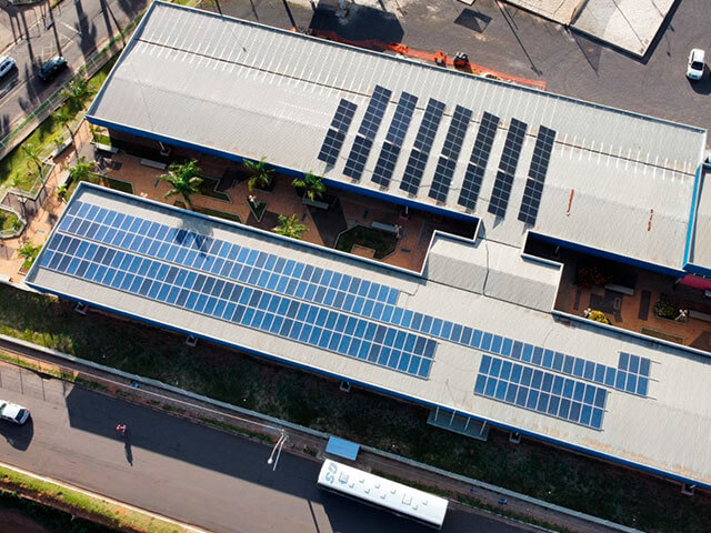 Instalação fotovoltaica — Lins (SP) – Comercial